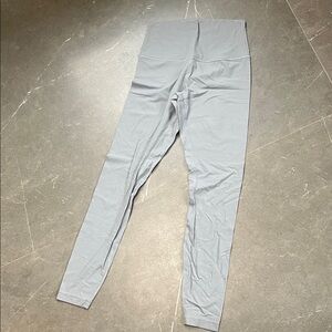 Light Gray High-Waisted Leggings